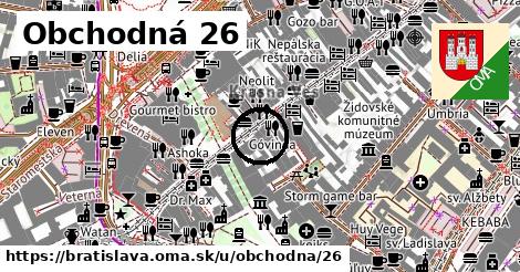 Obchodná 26, Bratislava