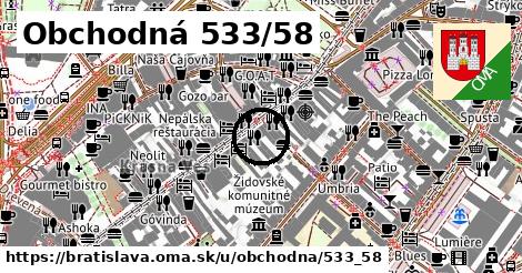 Obchodná 533/58, Bratislava