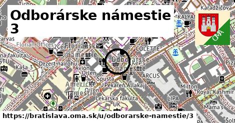 Odborárske námestie 3, Bratislava