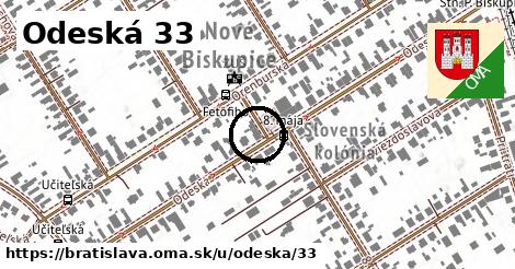Odeská 33, Bratislava