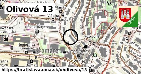 Olivová 13, Bratislava