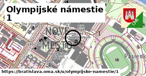 Olympijské námestie 1, Bratislava