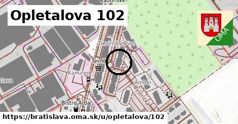 Opletalova 102, Bratislava