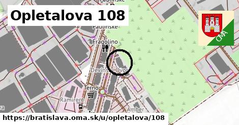 Opletalova 108, Bratislava