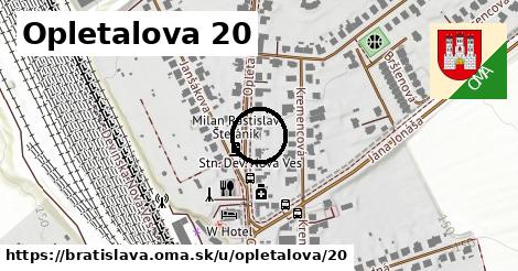 Opletalova 20, Bratislava