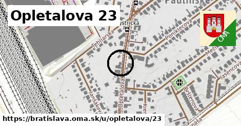 Opletalova 23, Bratislava