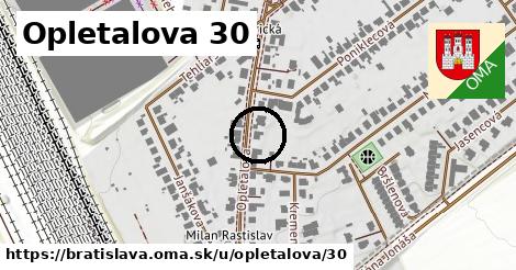 Opletalova 30, Bratislava