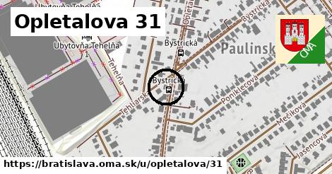 Opletalova 31, Bratislava