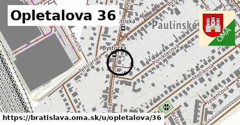 Opletalova 36, Bratislava