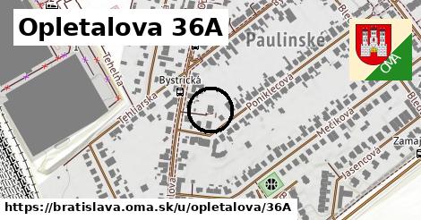Opletalova 36A, Bratislava