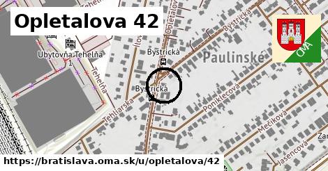 Opletalova 42, Bratislava