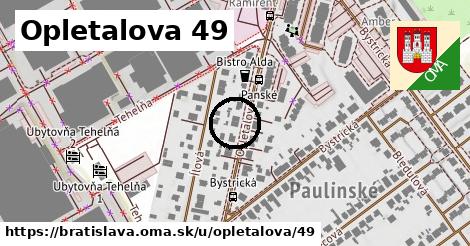 Opletalova 49, Bratislava