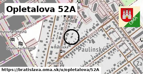 Opletalova 52A, Bratislava