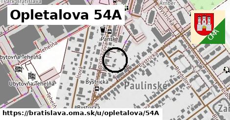 Opletalova 54A, Bratislava