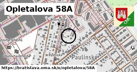 Opletalova 58A, Bratislava