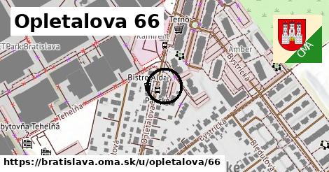 Opletalova 66, Bratislava