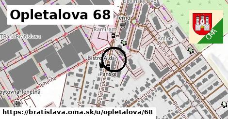 Opletalova 68, Bratislava