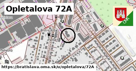 Opletalova 72A, Bratislava