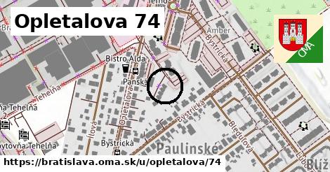 Opletalova 74, Bratislava