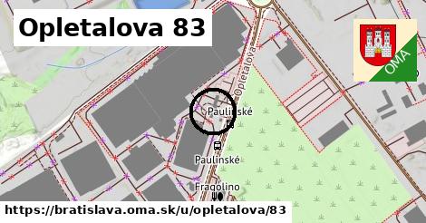 Opletalova 83, Bratislava
