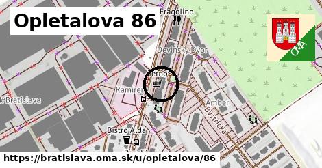 Opletalova 86, Bratislava