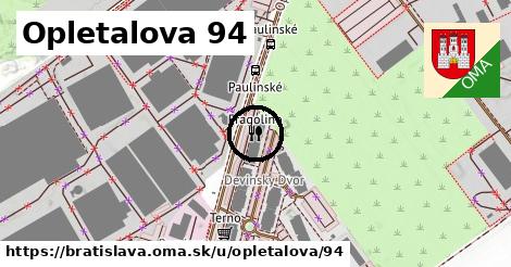 Opletalova 94, Bratislava