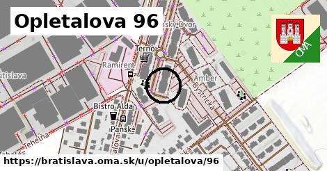 Opletalova 96, Bratislava