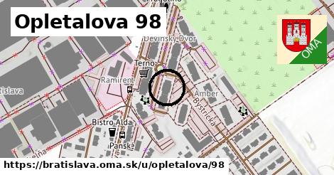 Opletalova 98, Bratislava