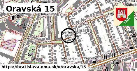 Oravská 15, Bratislava