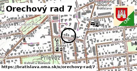 Orechový rad 7, Bratislava