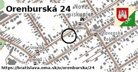 Orenburská 24, Bratislava