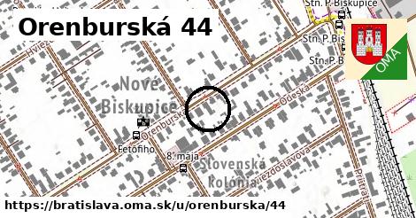 Orenburská 44, Bratislava