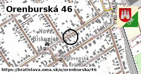 Orenburská 46, Bratislava