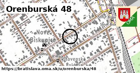 Orenburská 48, Bratislava