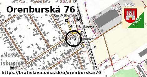 Orenburská 76, Bratislava