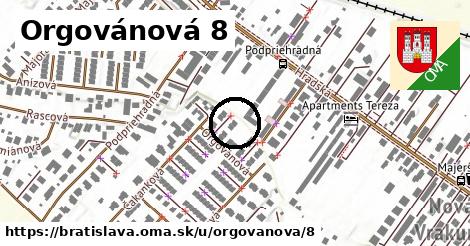 Orgovánová 8, Bratislava