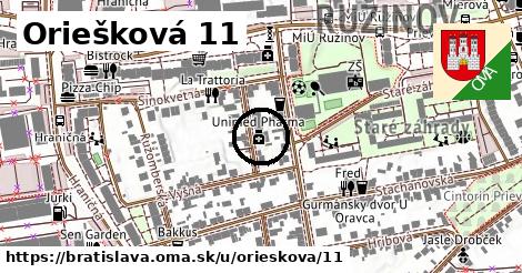 Oriešková 11, Bratislava