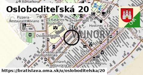 Osloboditeľská 20, Bratislava