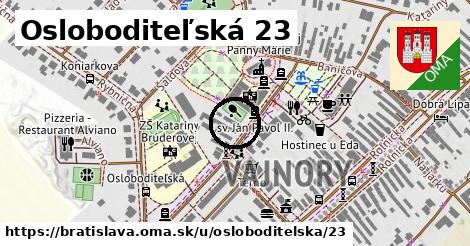 Osloboditeľská 23, Bratislava