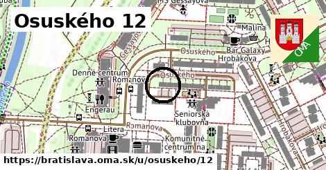 Osuského 12, Bratislava