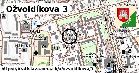 Ožvoldíkova 3, Bratislava