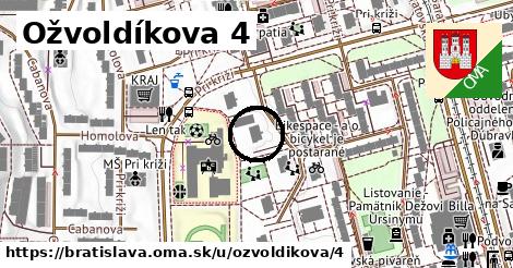 Ožvoldíkova 4, Bratislava