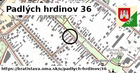 Padlých hrdinov 36, Bratislava