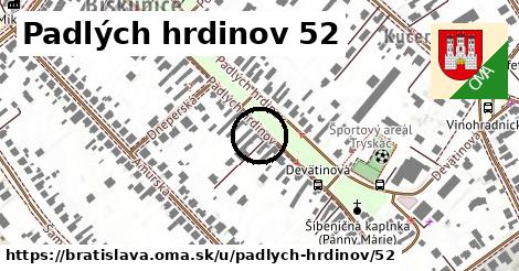 Padlých hrdinov 52, Bratislava