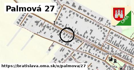 Palmová 27, Bratislava