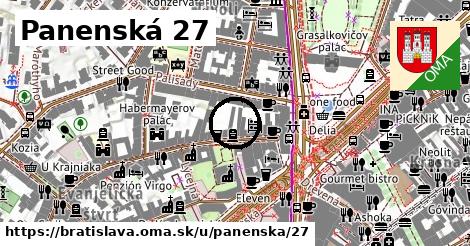 Panenská 27, Bratislava