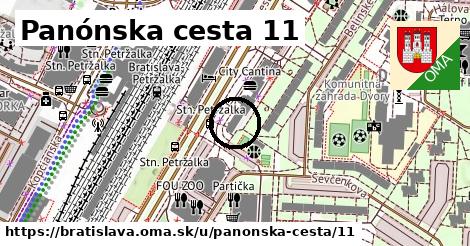 Panónska cesta 11, Bratislava