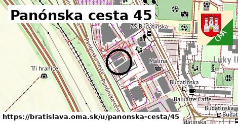 Panónska cesta 45, Bratislava