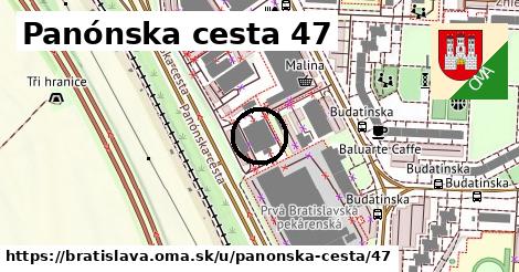 Panónska cesta 47, Bratislava