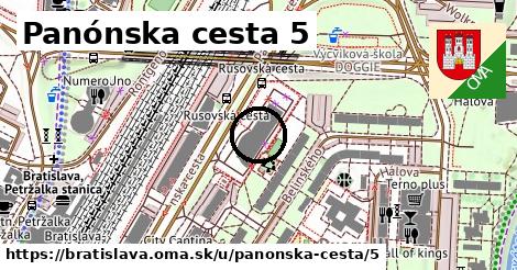 Panónska cesta 5, Bratislava